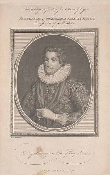 James I, 1787 (engraving)