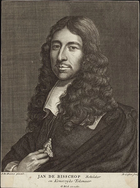 Jan de Bisschop, also known as Johannes Episcopius (engraving)