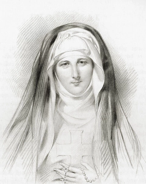 Jane Porter, engraved by J. Thomson, from National Portrait Gallery, volume V