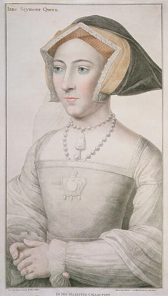 Jane Seymour (c. 1509-37) engraved by Francesco Bartolozzi (1727-1815) (engraving)