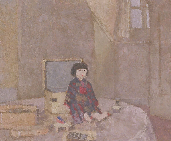 The Japanese Doll, 1920s (oil on canvas)