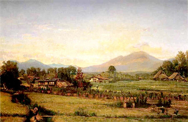 Japanese Landscape, 1878 (oil on canvas)