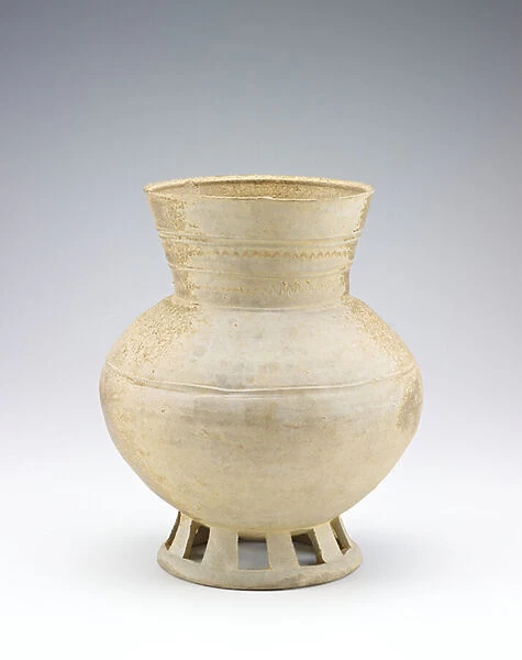 Jar, mid to late 5th century (stoneware with natural ash glaze)