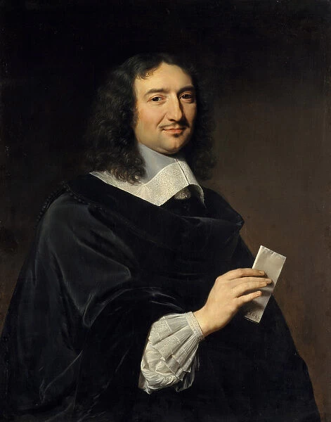 Jean-Baptiste Colbert, 1655 (oil on canvas)