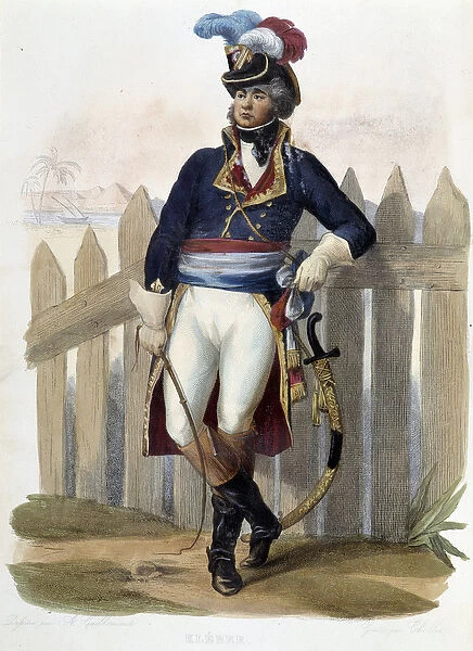Jean Baptiste Kleber (1753-1800), general english - in 'Le Plutarque francais'
