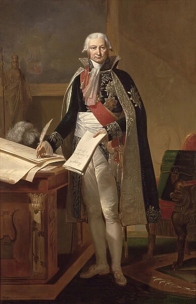 Jean-Baptiste de Nompere de Champagny (1756-1834) Duke of Cadore, after a painting