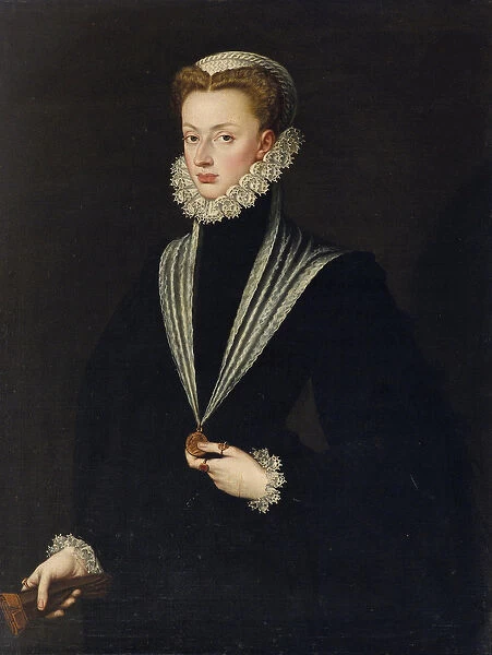 Jeanne d Autriche (Jeanne de Habsbourg) - Portrait of Joanna of Austria (1547-1578