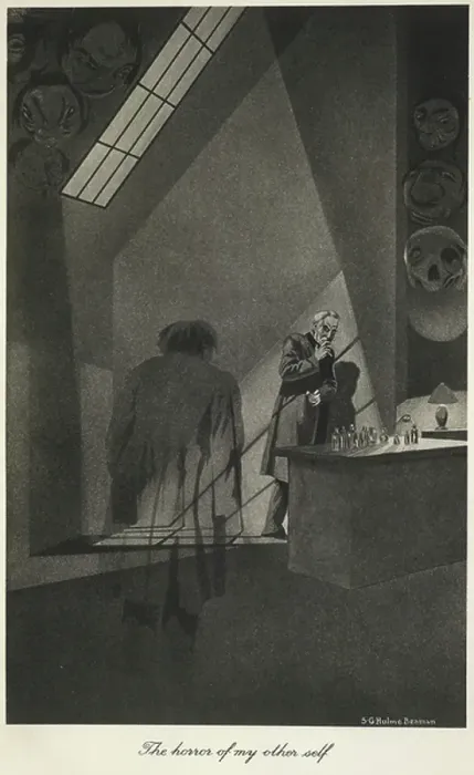 Framed Print : Jekyll and Hyde