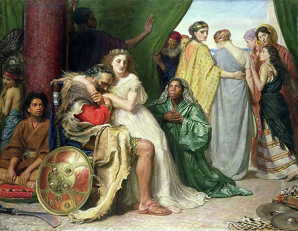Jephthah, 1867 (oil on canvas)