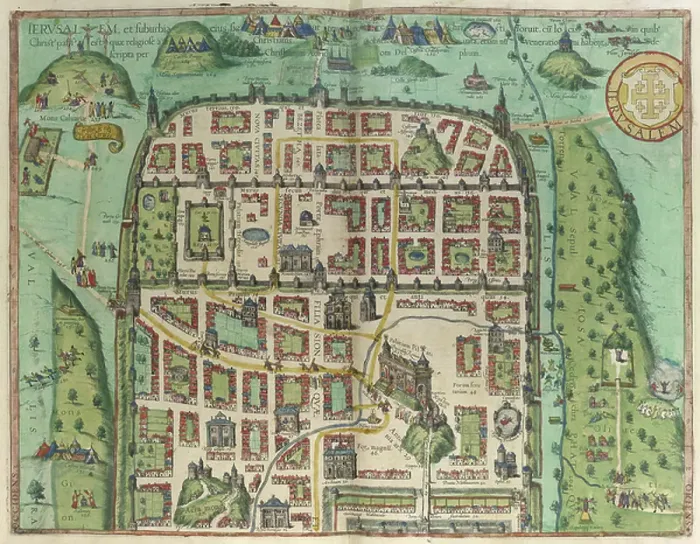 Framed Print : Jerusalem. BL3280419 Jerusalem; British Library, London, UK; (add.info. Framed Print : Jerusalem. BL3280419 Jerusalem; British Library, London, UK; (add.info.