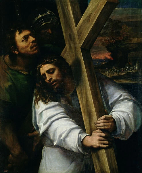 Jesus Carrying the Cross, c. 1535 (oil on panel)