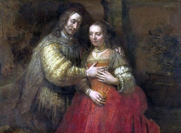 The Jewish Bride, c. 1667 (oil on canvas)
