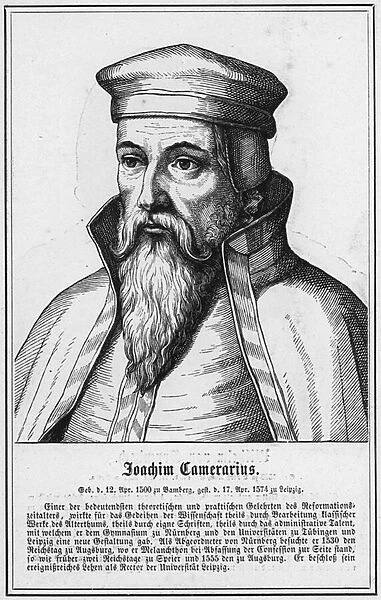 Joachim Camerarius (engraving)