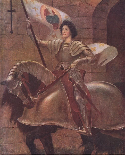 Joan of Arc, Bibbys Annual, 1916-17 (colour litho)