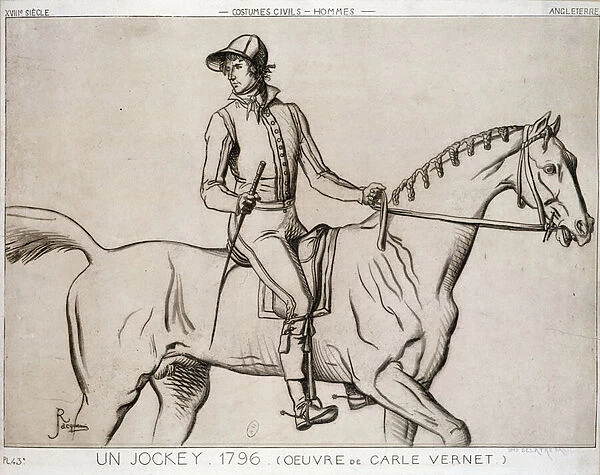 Jockey, 1796 - by Carle Vernet