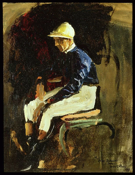 Joe Childs, Rothschild's Jockey, 1923 (oil on canvas)