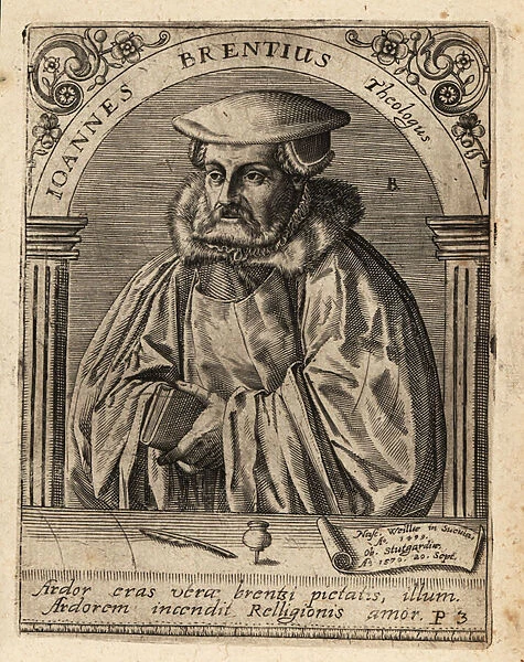 Johann Brenz, 1499-1570, German theologian