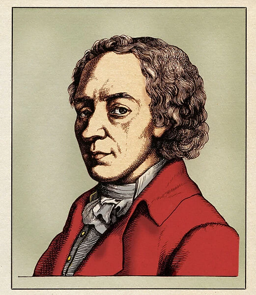 Johann Elert BODE (19 gennaio 1747-23 novembre 1826), 1854 (engraving)