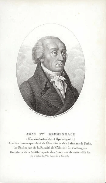 Johann Friedrich Blumenbach (engraving)