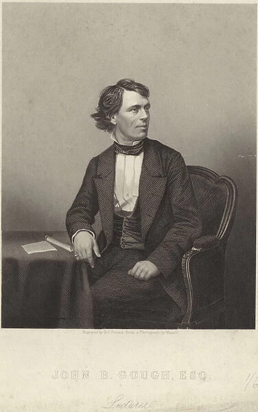 John B Gough (engraving)