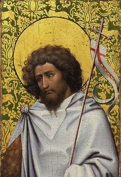 John the Baptist, c.1410 (oil on oak panel)