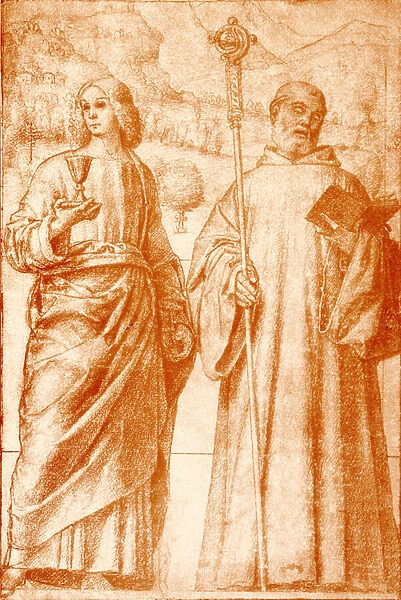 John the Baptist and St. Benedict