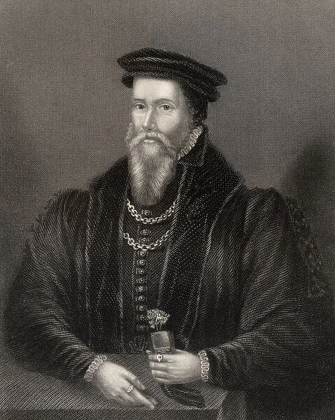 John Caius, from The National Portrait Gallery, Volume III, published c