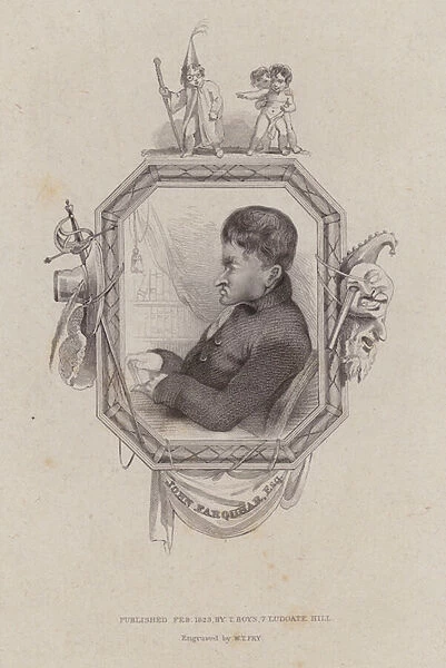 John Farquhar, Scottish merchant and entrepreneur (engraving)