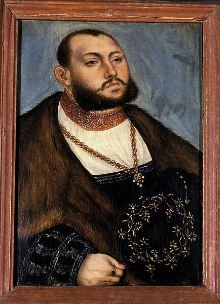 John Frederick the Magnanimous, Elector of Saxony, 1535 (oil on panel)