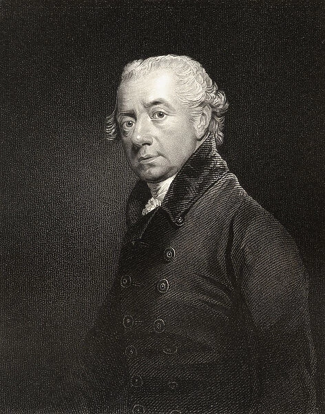 John Heaviside, engraved by John Cochran (fl. 1821-65), from National Portrait Gallery