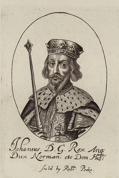 John, King of England (engraving)