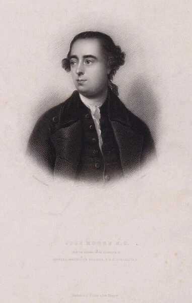 John Moore, Scottish physician (engraving)