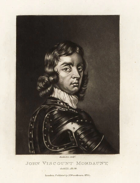 John Mordaunt, 1st Viscount Mordaunt, 1626-1675. 1814 (engraving)