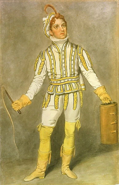 John Pritt Harley (1786-1858) as Pedrillo in The Castle of Andalusia by