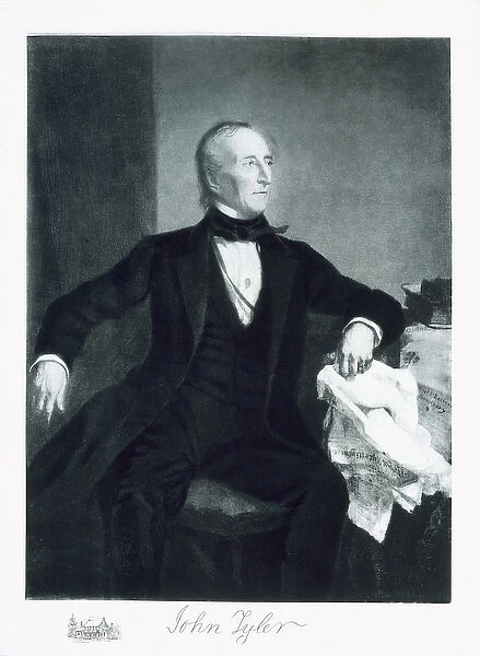 John Tyler, 10th President of the United States of America, pub