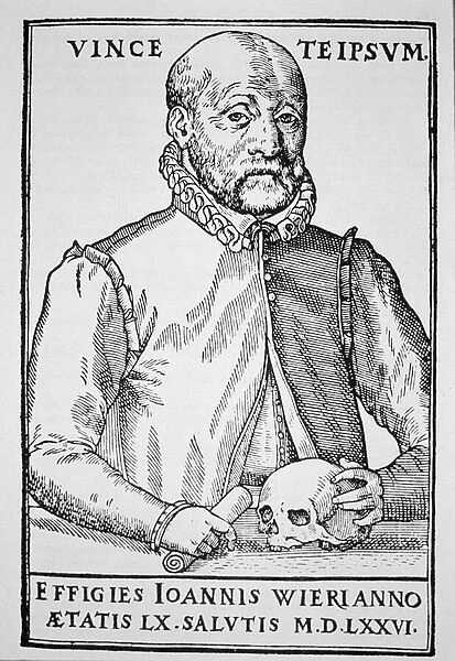 John Wier (1516-88) copy of an illustration from De Lamiis Liber, Basel 1577
