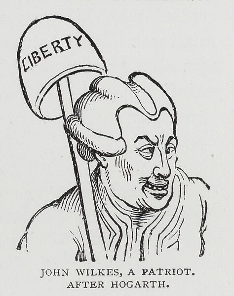 John Wilkes, a Patriot, 1763 (engraving)
