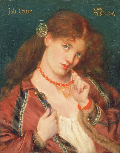 Joli Coeur, 1867 (oil on panel)