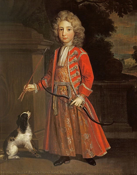 Jonathan Stanforth as a young boy, c. 1715