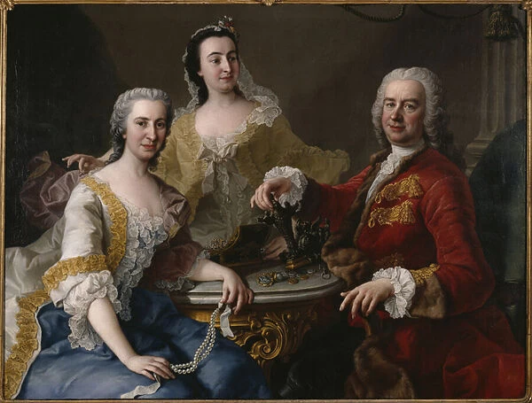 Joseph Angelo de France (1691-1761) with Family, by Mijtens (Meytens), Martin van