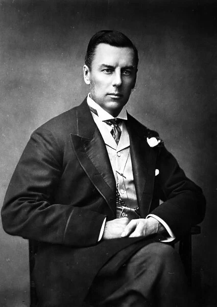 Joseph Chamberlain, 1888 (b  /  w photo)