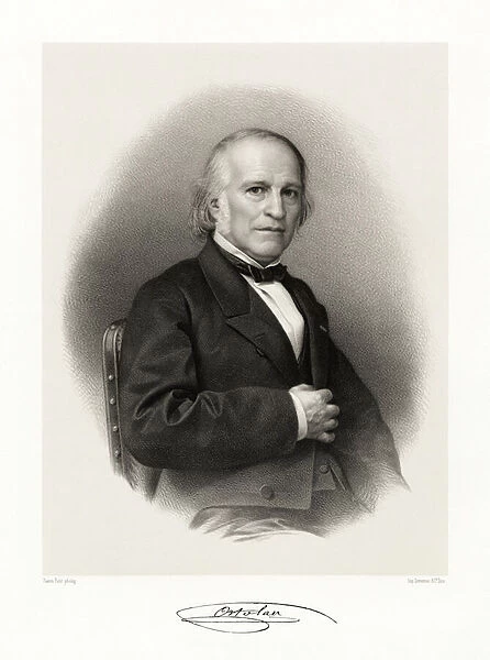 Joseph Louis Elzear Ortolan, 1865-66 (litho)