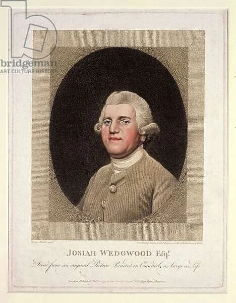 Josiah Wedgwood (1730-95), engraved and pub. by George Townley Stubbs (1756-1815)