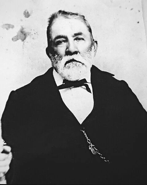 Judge Roy Bean (1825-1903) (b  /  w photo)