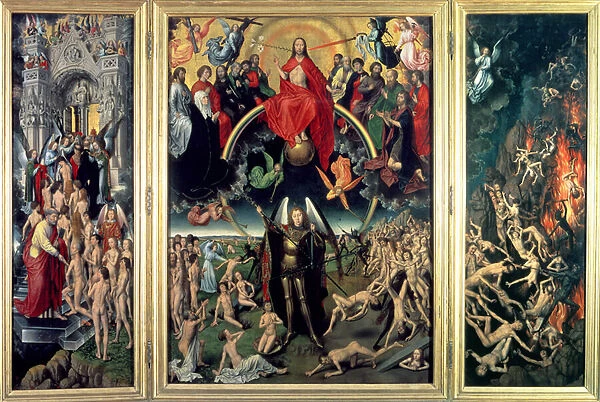 The Last Judgement, 1473 (oil on panel) (see also 178090)