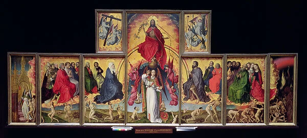 The Last Judgement, c. 1451 (oil on panel) (see 20547-50, 20552 and 21041)