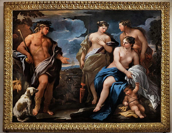 The Judgment of Paris, second half 17th century (oil on canvas)