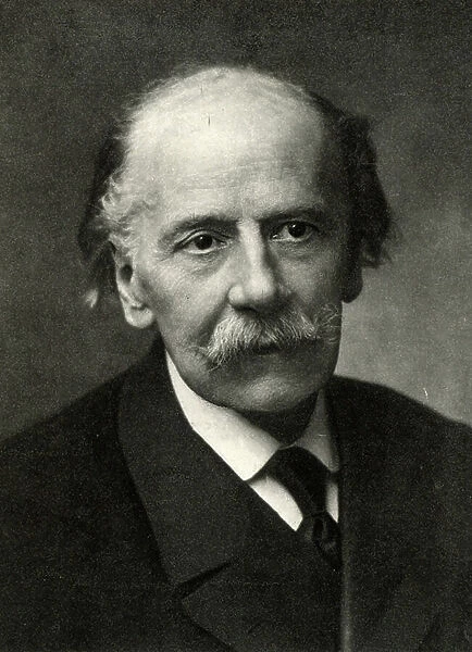 Jules (Emile Frederic) Massenet (1842-1912). French composer (b / w photo)