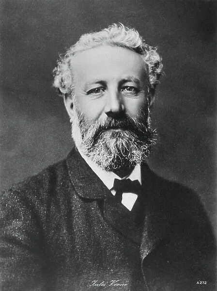 Jules Verne (1828-1905). French novelist. Photograph