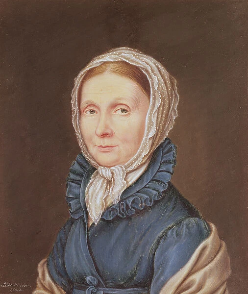 Juliane, Baroness von Kruedener (1764-1824) nee Vietinghoff-Scheel, 1822 (gouache